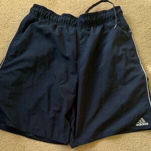 Adidas Men's Dark Blue Athletic Shorts
